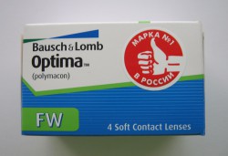 Линзы контактные, Оптима №4 FW bc 8.7 мм (-4.75)