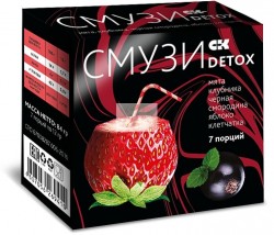 Смузи, 12 г №7 СК Детокс мята клубника черная смородина яблоко клетчатка