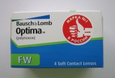 Линзы контактные, Оптима №4 FW bc 8.7 мм (-1.25)
