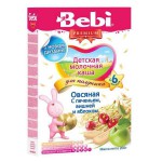 Каша молочная, Bebi (Беби) 200 г Для полдника овсяная печенье вишня яблоко с 6 мес