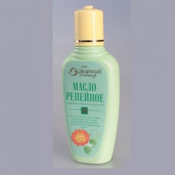 Масло для волос Репейное возвращает силу и блеск календула шишки хмеля 100 мл