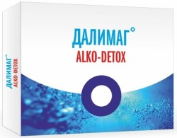 Алко-Детокс, Далимаг таблетки покрытые оболочкой 1.442 г 10 шт Alko-Detox