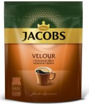 Кофе, Jacobs (Якобс) 140 г 1 шт Велюр растворимый мягк. упак.