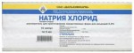 Натрия хлорид, растворитель для приготовления лекарственных форм для инъекций 0.9% 5 мл 10 шт