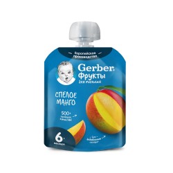 Пюре Gerber Органик манго 90 г