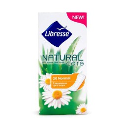 Прокладки женские ежедневные Libresse нейчерал нормал 20+5 шт.