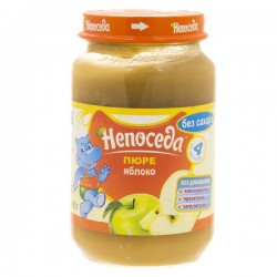 Пюре Непоседа яблоко без сахара с 4 мес 190 г